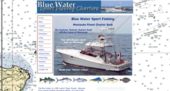 Desktop Screenshot of bluewaterfishing.net